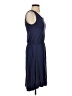 Yessica Solid Blue Casual Dress Size XS - photo 4