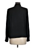 J.Crew Factory Store 100% Polyester Black Long Sleeve Blouse Size 8 - photo 2
