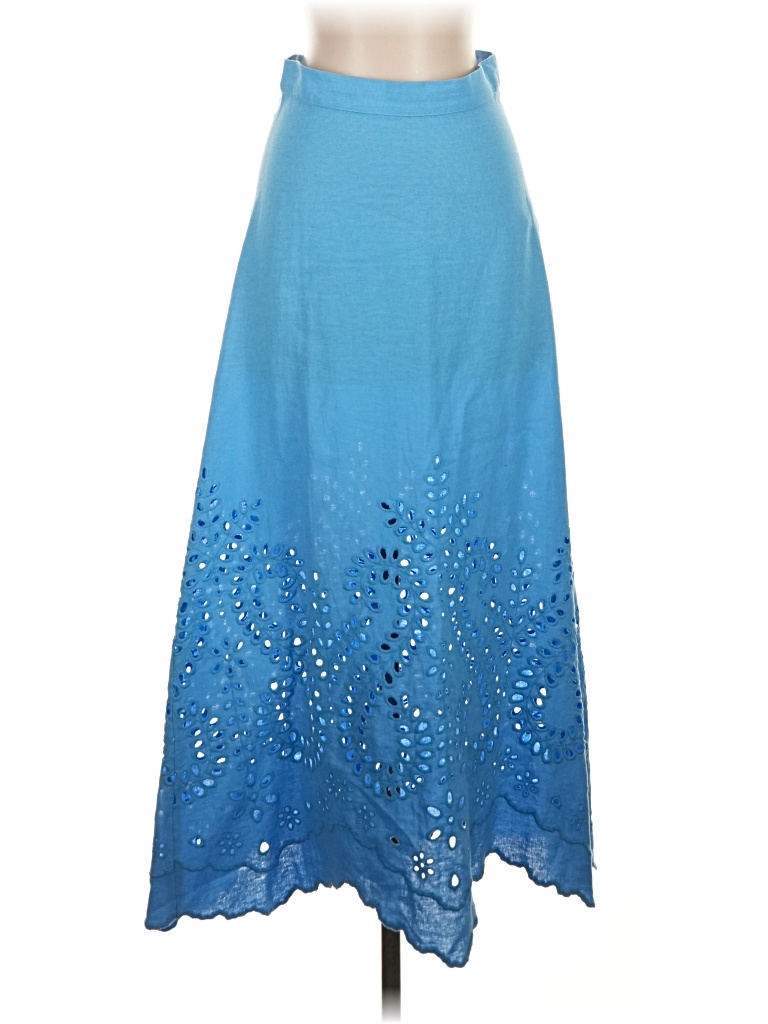 Pre-owned Zara Casual Skirt In Blue