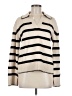 Merokeety Stripes Ivory Pullover Sweater Size M - photo 1