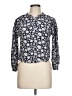 Vineyard Vines Floral Blue Long Sleeve Blouse Size L - photo 1