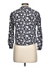 Vineyard Vines Floral Blue Long Sleeve Blouse Size L - photo 2