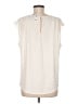 Express Ivory Sleeveless Blouse Size M - photo 2