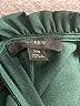 J.Crew 100% Polyester Green Short Sleeve Blouse Size XS - photo 7