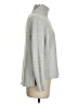 Olivia Grey Metallic Silver Turtleneck Sweater Size S - photo 4