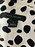 Ann Taylor 100% Polyester Animal Print Ivory Long Sleeve Blouse Size M - photo 7