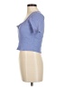 Zara Blue Short Sleeve Top Size M - photo 5