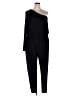 curvy sense Solid Black Jumpsuit Size 4X - photo 1