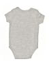 Little Beginnings Graphic Gray Short Sleeve Onesie Size 3-6 mo - photo 2