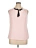 Tommy Hilfiger Pink Sleeveless Blouse Size XL - photo 1