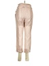 Sienna Sky 100% Cotton Stripes Pink Gold Casual Pants Size M - photo 2