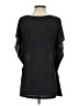 Rafaella Floral Black Sleeveless T-Shirt Size S - photo 2