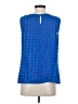 rsvp by TALBOTS Blue Sleeveless Blouse Size S - photo 2