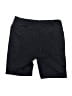 Lands' End Solid Black Athletic Shorts Size 6 - photo 2