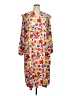 Michelle McDowell Print Yellow Ivory Casual Dress Size 1X (estimated) - photo 1
