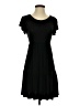 Olivia Rae Solid Black Casual Dress Size S - photo 1
