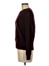 Ann Taylor LOFT 100% Cotton Solid Burgundy Pullover Sweater Size M - photo 5