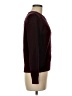 Ann Taylor LOFT 100% Cotton Solid Burgundy Pullover Sweater Size M - photo 4