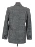 Everlane Houndstooth Gray Wool Blazer Size 00 - photo 2
