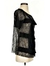 Lucky Brand Black Short Sleeve Top Size S - photo 4
