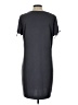 Assorted Brands Solid Gray Casual Dress Size L - photo 2