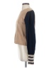 Madewell Color Block Tan Pullover Sweater Size S - photo 5