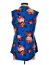 Star Vixen Blue Sleeveless Blouse Size XS (estimated) - photo 2