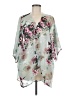 Unbranded Green Blue Kimono Size M (estimated) - photo 1