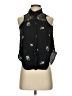 Attention 100% Polyester Black Sleeveless Blouse Size XS - photo 1