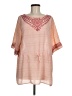 One September 100% Polyester Pink Kimono Size M - photo 1