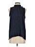 Tibi 100% Polyester Black Sleeveless Blouse Size 2 - photo 1