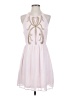Alya 100% Polyester Hearts Pink Cocktail Dress Size S - photo 1