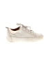 Linea Paolo 100% Leather Solid Ivory Gray Sneakers Size 8 - photo 1