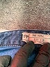 Free People 100% Spandex Hearts Blue Jeans Size 28 waist - photo 4