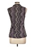 Christopher & Banks 100% Polyester Purple Sleeveless Blouse Size L - photo 2