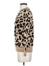 Kim Rogers 100% Cotton Animal Print Tan Pullover Sweater Size S - photo 5