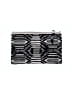 Crystalyn Kae Silver Black Coin Purse One size - photo 1