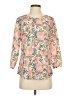 Crosby 100% Polyester Pink 3/4 Sleeve Blouse Size S - photo 1