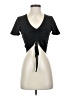 Shein Black Short Sleeve T-Shirt Size S - photo 1