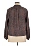 Evereve 100% Polyester Brown Long Sleeve Blouse Size XL - photo 2