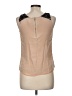 J.Crew 100% Silk Tan Sleeveless Silk Top Size 6 - photo 2
