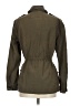 Free People 100% Cotton Solid Green Jacket Size XS - photo 2