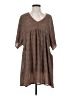 Mittoshop 100% Polyester Brown Casual Dress Size S - photo 1