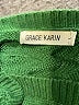 Grace Karin Chevron-herringbone Green Pullover Sweater Size L - photo 7