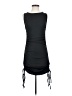 Unbranded 100% Polyester Solid Black Cocktail Dress Size XS - photo 1