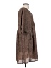 Mittoshop 100% Polyester Brown Casual Dress Size S - photo 4