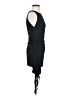 Unbranded 100% Polyester Solid Black Cocktail Dress Size XS - photo 4