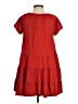 Max Studio Solid Red Casual Dress Size S - photo 2