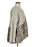 Lovely Melody Gray Long Sleeve Top Size XL - photo 4