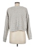 Pink Republic 100% Polyester Gray Pullover Sweater Size M - photo 2